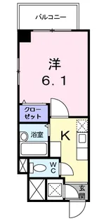 パルテノン【3階】の間取り
