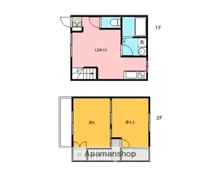 メゾンドール【102号室】の間取り