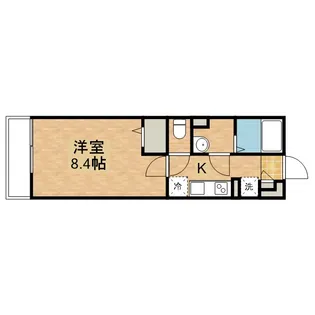 リブリ・リヴェール大島【3階】の間取り