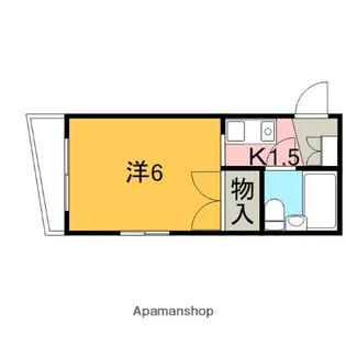 第二中里マンション【301号室】の間取り