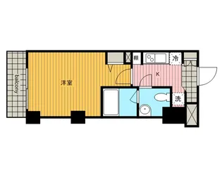 アイル川崎ステーションプラザ【4階】の間取り