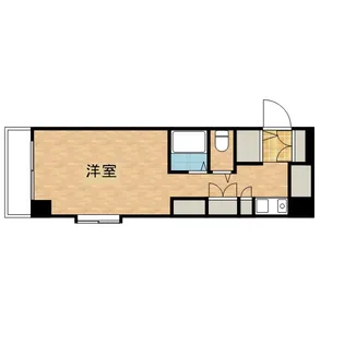神奈川県川崎市川崎区小川町【マンション】の間取り