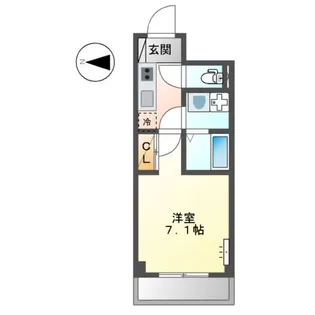 アルトハイム 大師【4階】の間取り