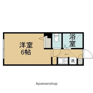 ラ・リューヌ・マツダ【1階】の間取り