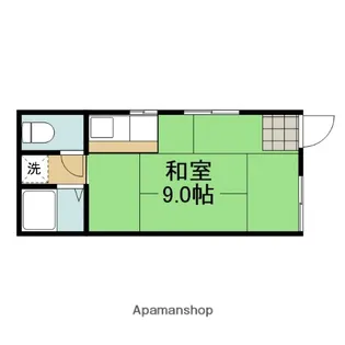 寺谷2和【101号室】の間取り