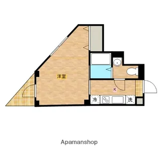 アルムソエダビル【4階】の間取り