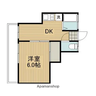 マスダビル【4階】の間取り