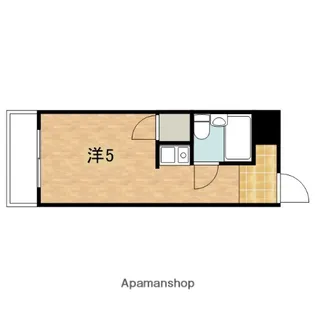 ヨコハマベイストロベリーインターナショナル【3階】の間取り