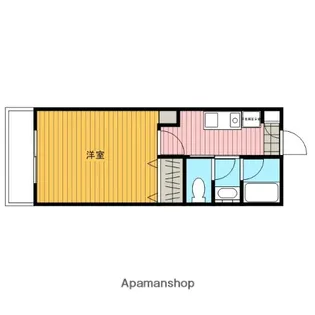 ヴィラージュ グランドゥイル【103号室】の間取り