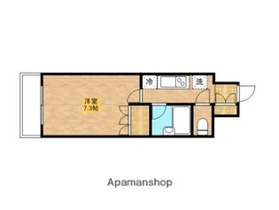 スペーシア川崎Ⅲ【3階】の間取り