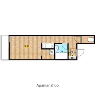 グロリアハイツ【4階】の間取り