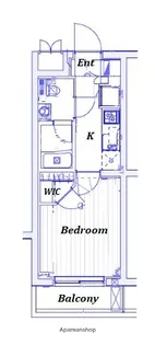 ル・リオン下丸子【4階】の間取り