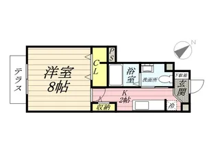 アゴラ藤湯【1階】の間取り