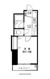 ブールヴァール菊名【1階】の間取り