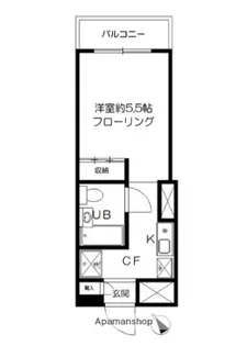 スカイコート武蔵小杉第4【2階】の間取り