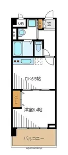 アバンセ【5階】の間取り
