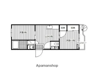 ハレーちとせ【6階】の間取り