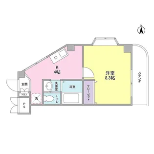 シーダーパーク【2階】の間取り