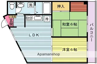 FOREST2.【2階】の間取り
