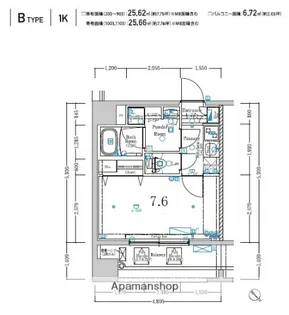 XEBEC糀谷【7階】の間取り