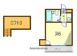 エクセル第3【2階】の間取り