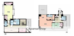 ラ・コルテ【4階】の間取り