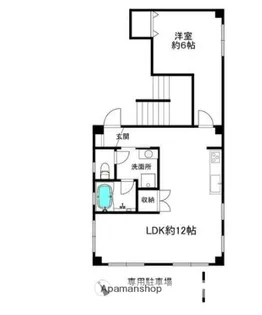 オアシス【1階】の間取り