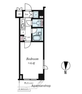 ルーブル東蒲田弐番館【3階】の間取り