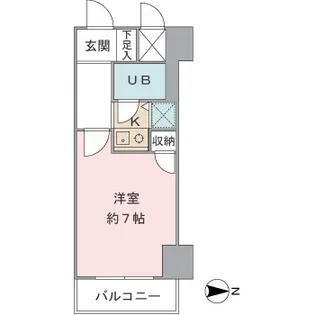 藤和シティコープ浅間町【4階】の間取り