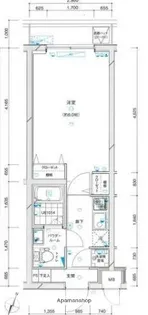 プレシャスガーデン鵜の木【1階】の間取り