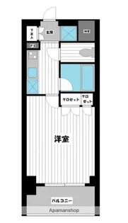 スペーシア川崎Ⅲ【5階】の間取り