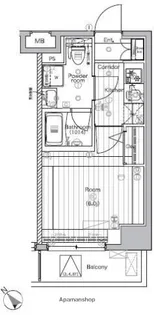PREMIUM CUBE 横浜反町【5階】の間取り