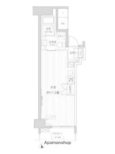 コスモリード川崎【4階】の間取り