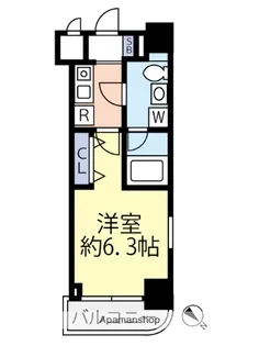 グリフィン横浜・桜木町駅前【2階】の間取り