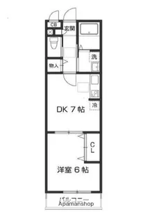 ディアコート【3階】の間取り