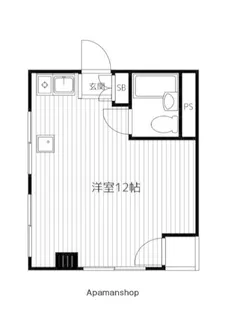 タイガービル【2階】の間取り