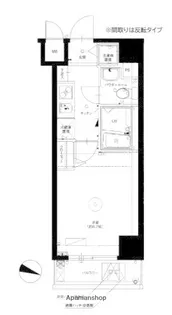 ラ・エテルノ横浜関内【7階】の間取り