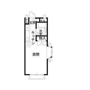 エステートピアライフII【1階】の間取り