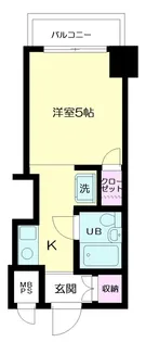 日神パレス磯子【2階】の間取り