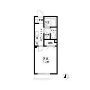 コトー・ジーエム【2階】の間取り