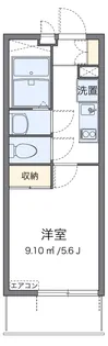 レオパレス川崎港町【1階】の間取り
