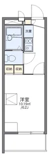 レオパレスミヤⅡ【2階】の間取り