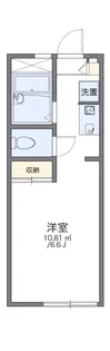 レオパレス極楽寺【2階】の間取り