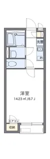 レオネクスト三愛【1階】の間取り
