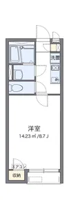 レオネクスト三愛【2階】の間取り