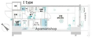 フェニックス横濱関内BAY GAIA【2階】の間取り