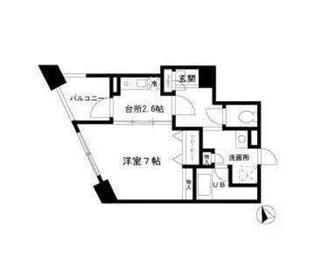 メゾン椿【5階】の間取り