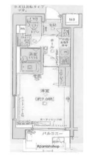 エクセリア横浜【5階】の間取り
