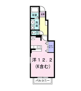 アイリス【1階】の間取り