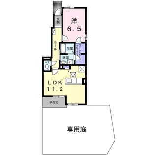 グランデュールⅡ【1階】の間取り